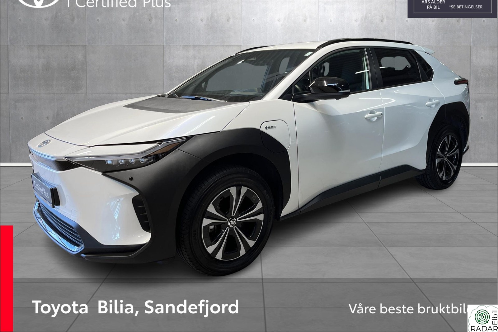 TOYOTA BZ4X 71.4 kWh Active Tech AWD, Rentekampanje 6.25% med 35%EK