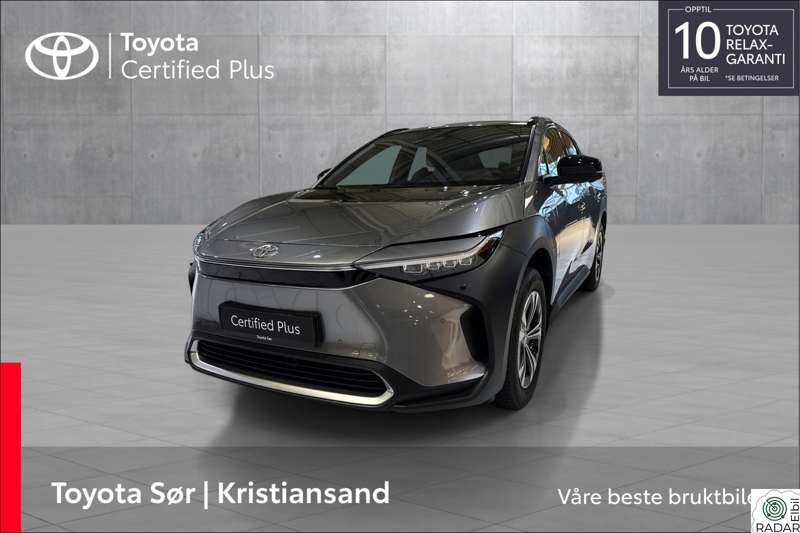 TOYOTA BZ4X AWD Executive - m/hengerfeste