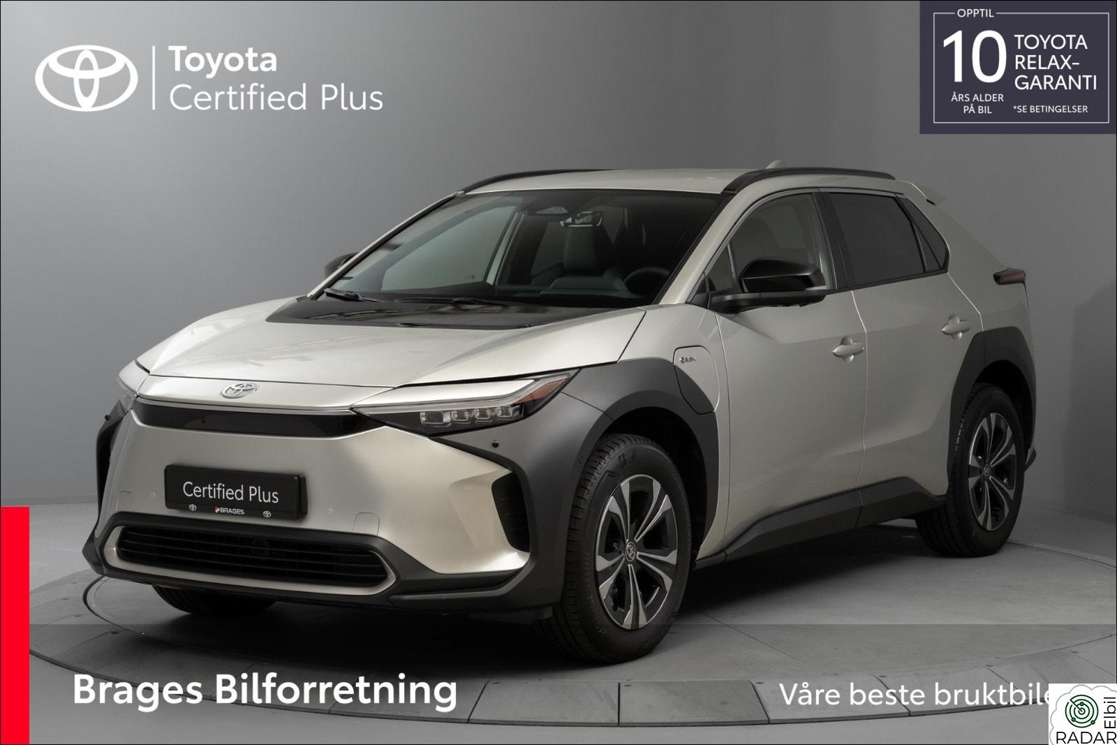 TOYOTA BZ4X AWD Executive - Sjekk km!