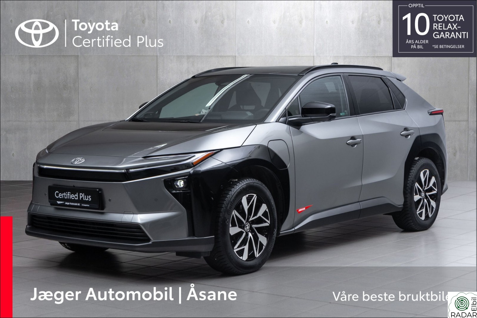 TOYOTA BZ4X AWD Executive  INNBYTTEKAMPANJE