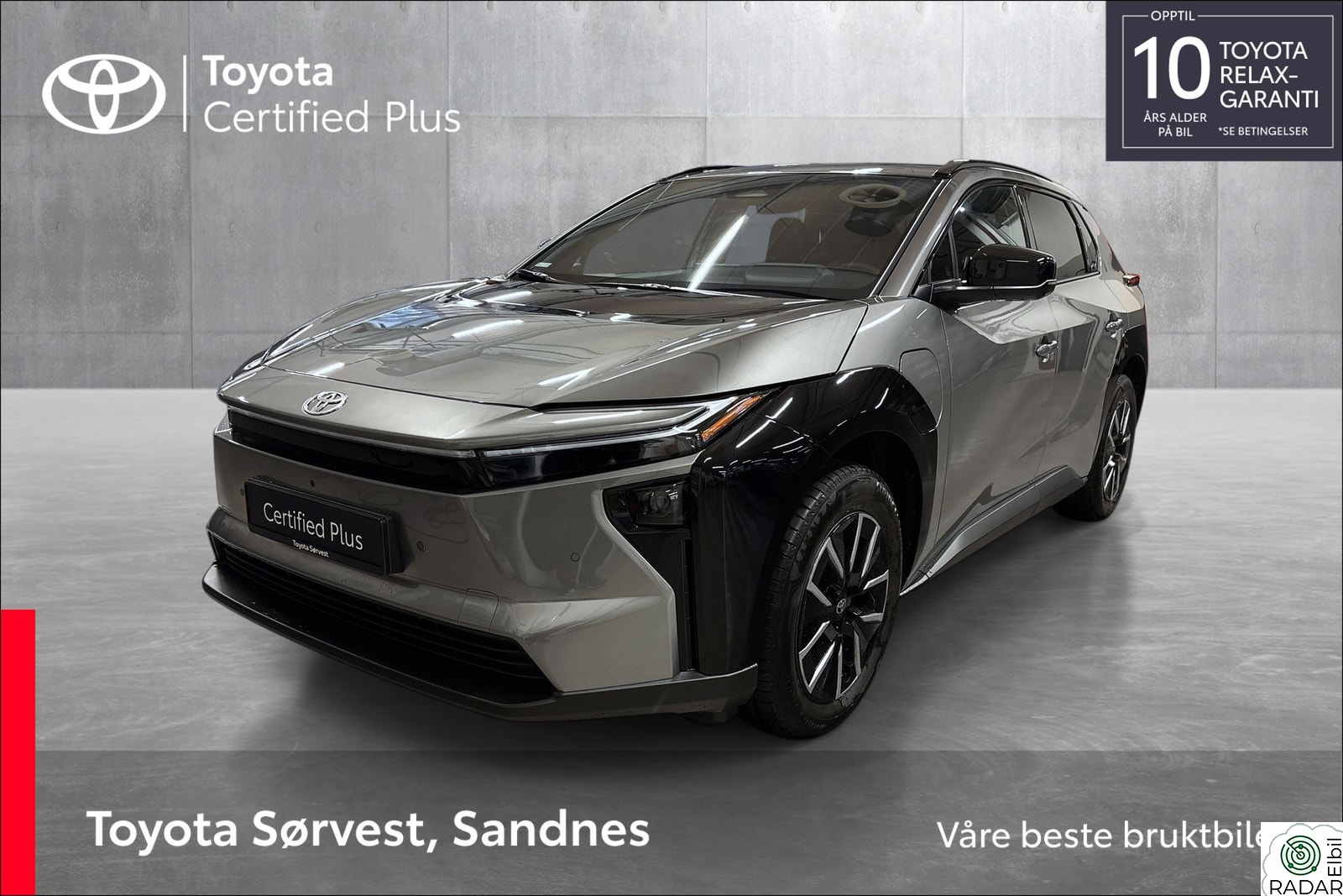 TOYOTA BZ4X 343 hk Aut Active Tech 73,1 kWh AWD