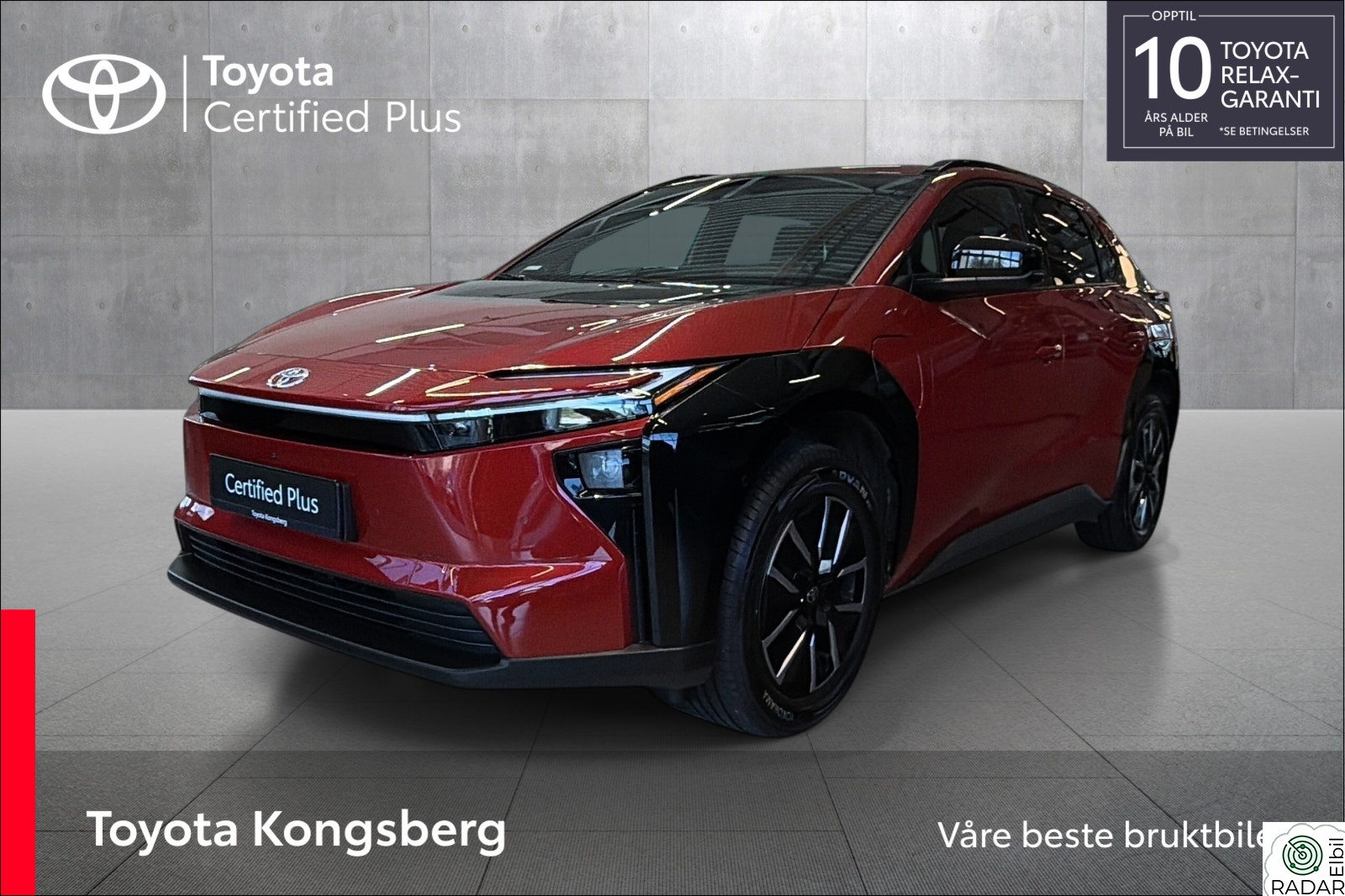 TOYOTA BZ4X AWD Executive NY UTGAVE/DEMOBIL SELGES