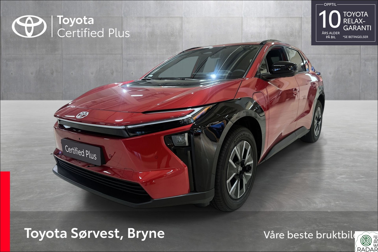 TOYOTA BZ4X 343 hk Aut Active Tech 73,1 kWh AWD
