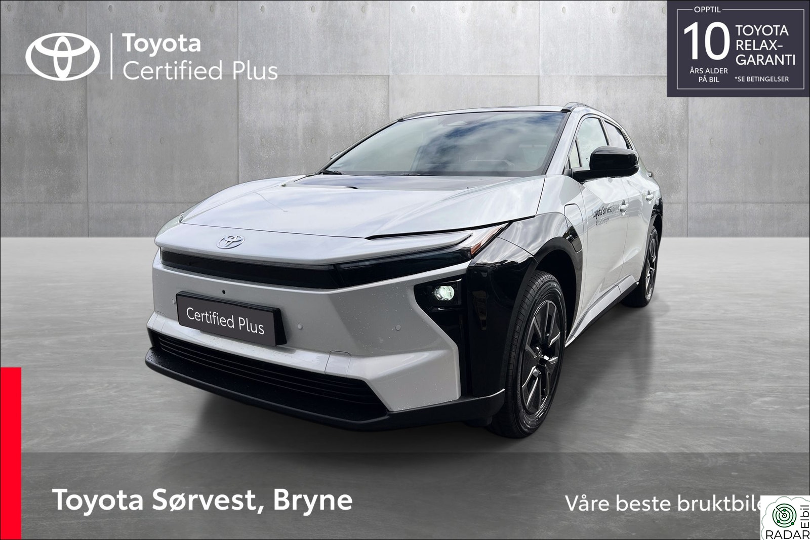 TOYOTA BZ4X Elektrisk 343 hk Automatgir AWD Active Tech