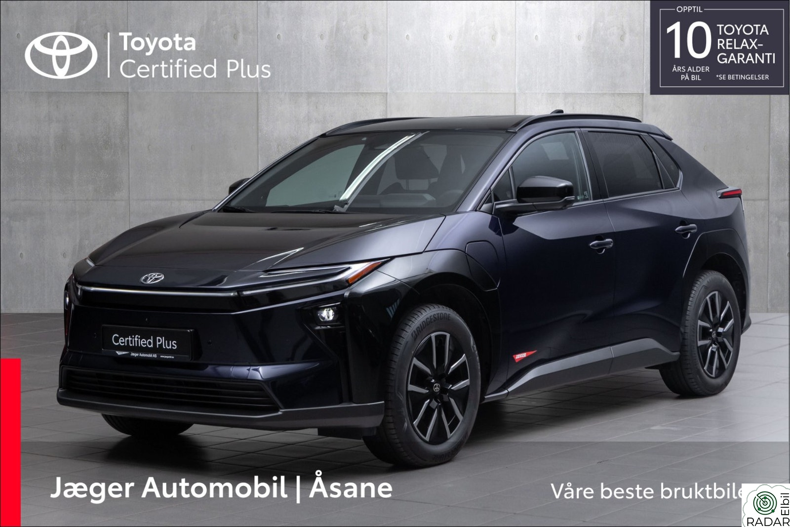 TOYOTA BZ4X AWD Active Tech INNBYTTEKAMPANJE