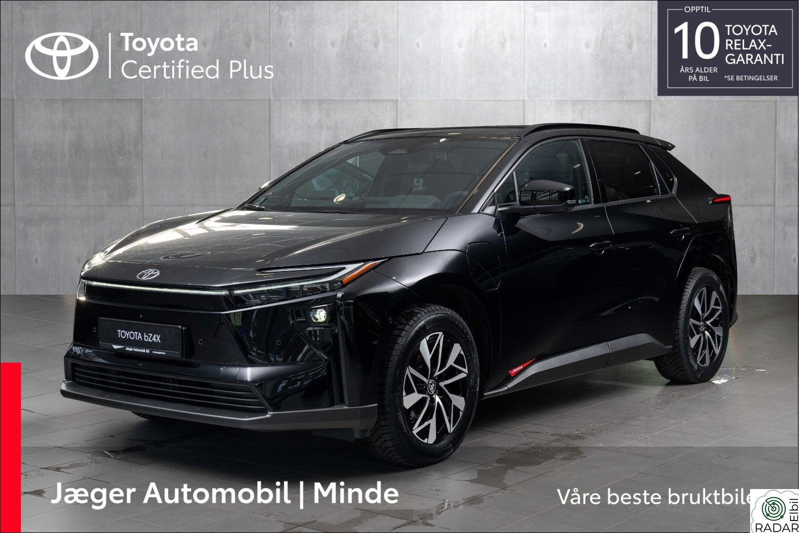 TOYOTA BZ4X AWD Executive med serviceavtale 3 år