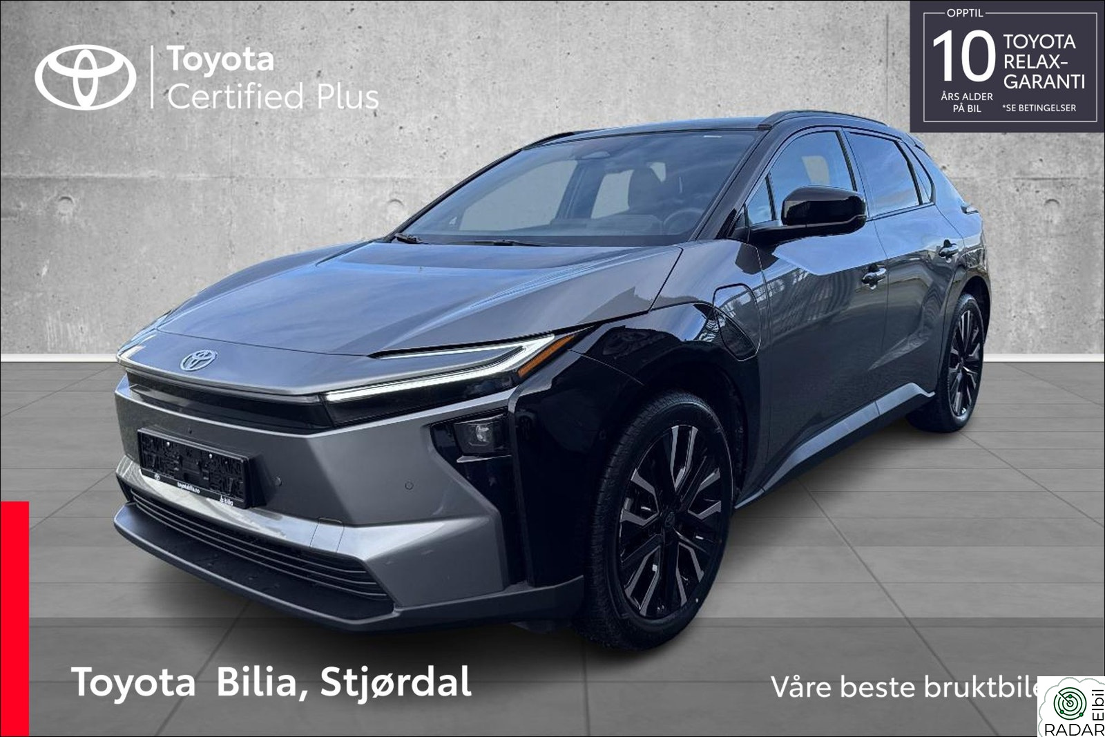 TOYOTA BZ4X Elektrisk 343HK Automat AWD Executive Bitone NY TYPE