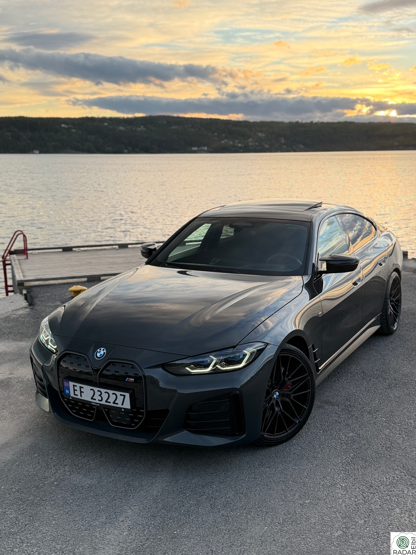 BMW i4 M50 M50 Supercharged M seter, soltak, H&R senk, 20"/19"M