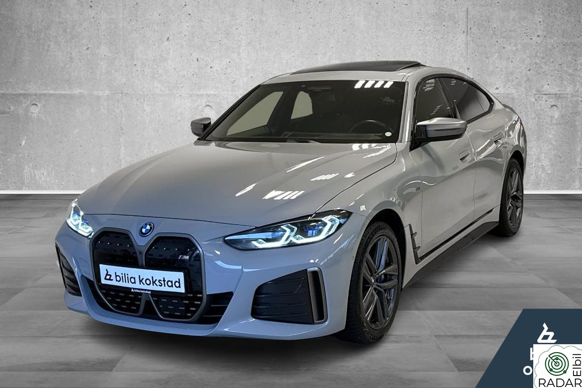 BMW i4 M50 M50 xDrive/M-sport/Soltak/360º/H-Feste/LED/S&V-Hjul