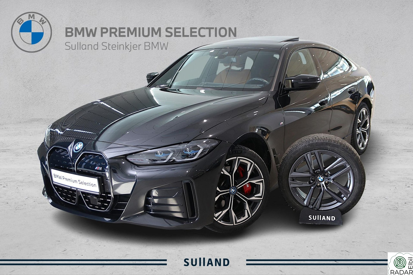 BMW i4 M50 | SERVICEAVTALE | M-PRO | COGNAC | LAV KM |