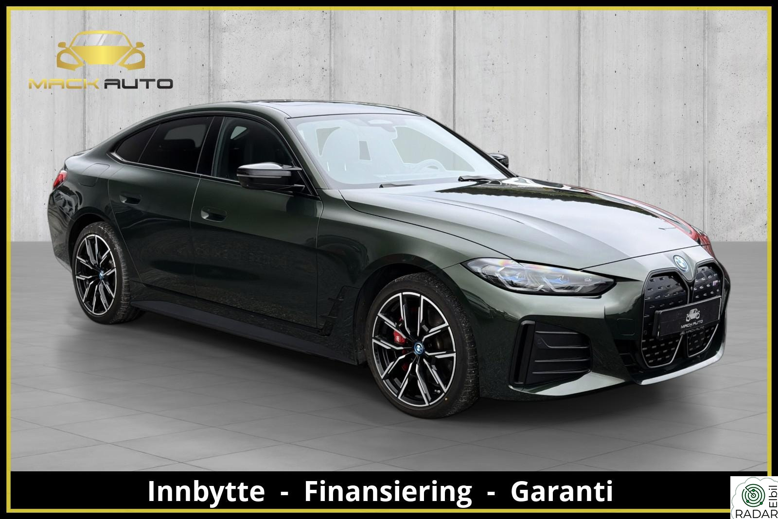 BMW i4 M50 M50 FULLYCHARGED M-SPORT / LASER / KROK / ACC / H&K
