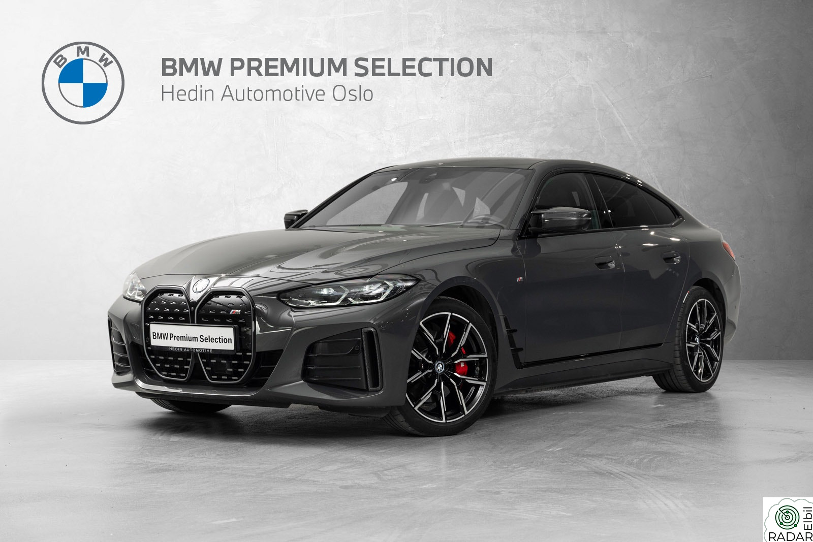 BMW i4 M50 Fully Charged, M Sport pakke PRO, Laser, Harman, ACC