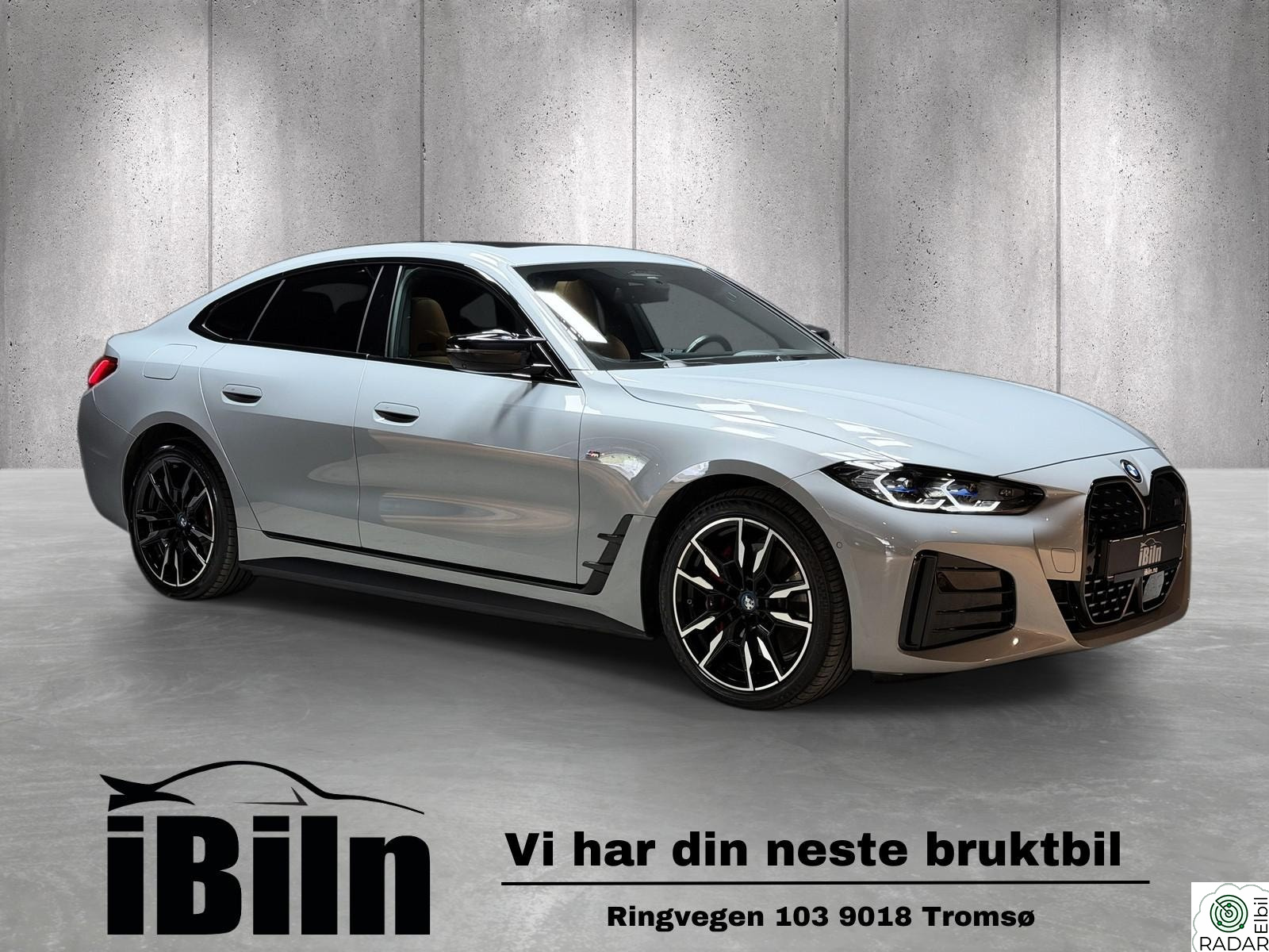 BMW i4 M50 M50 Supercharge, M-Sportstoler, Laser, M-Pakke pro