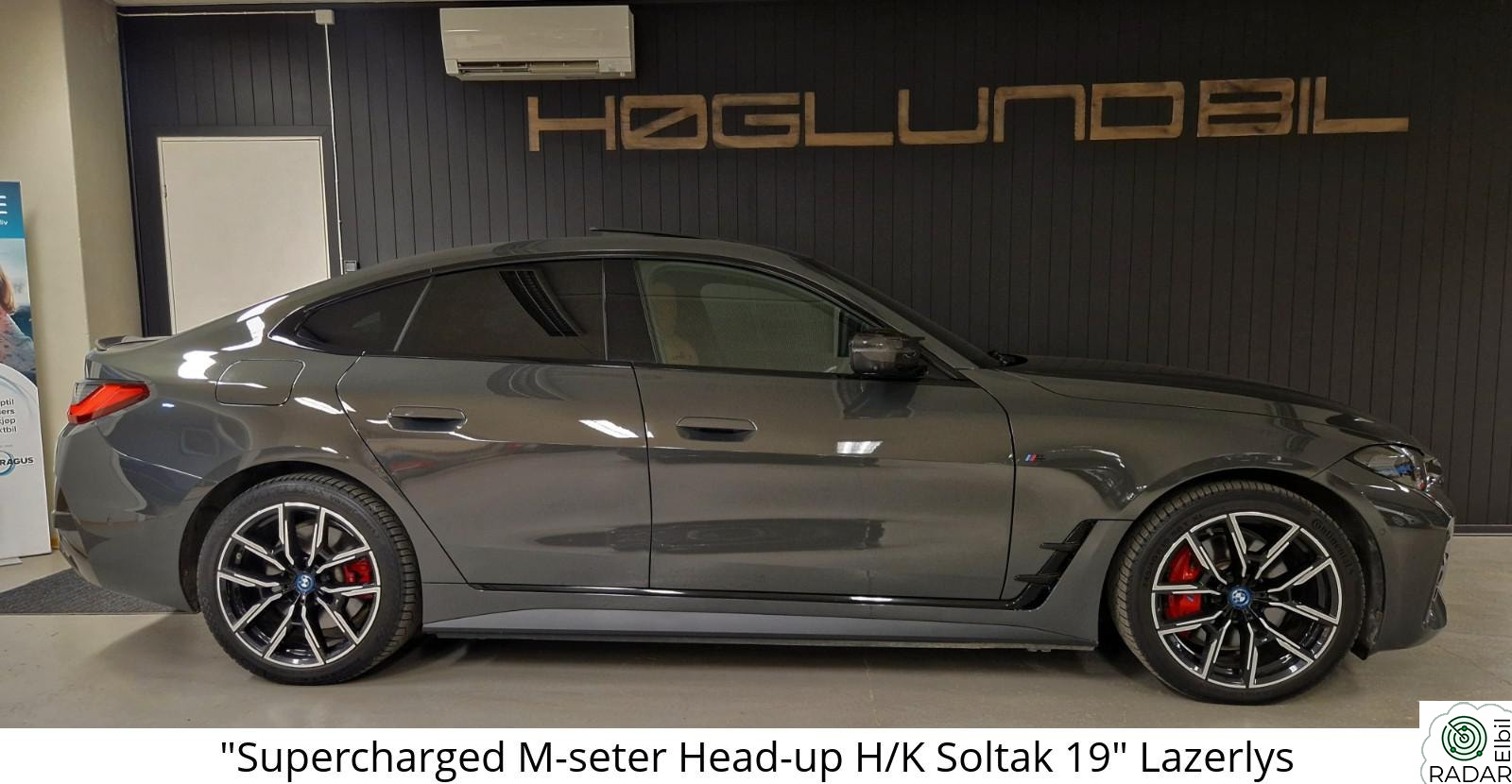BMW i4 M50 "Supercharged M-seter Head-up H/K Soltak 19" Lazerlys