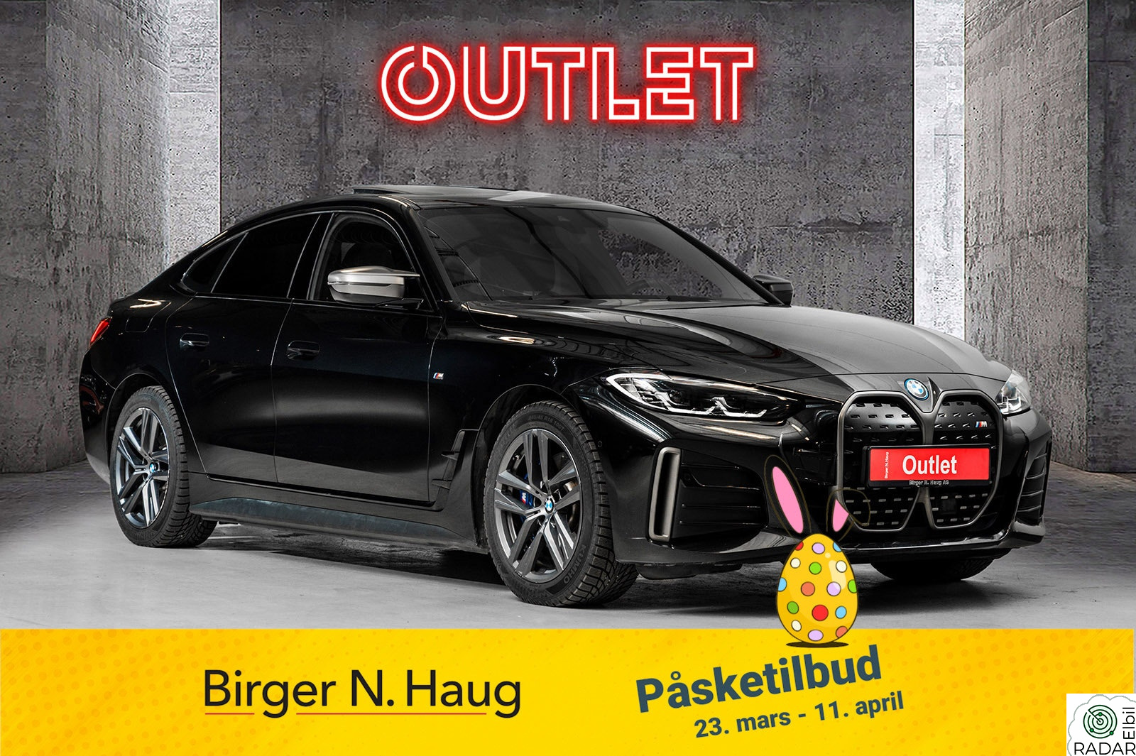 BMW i4 M50 Fully Charged (K) OUTLET|LED|LEVERINGS KLAR!|BT|R-KAM