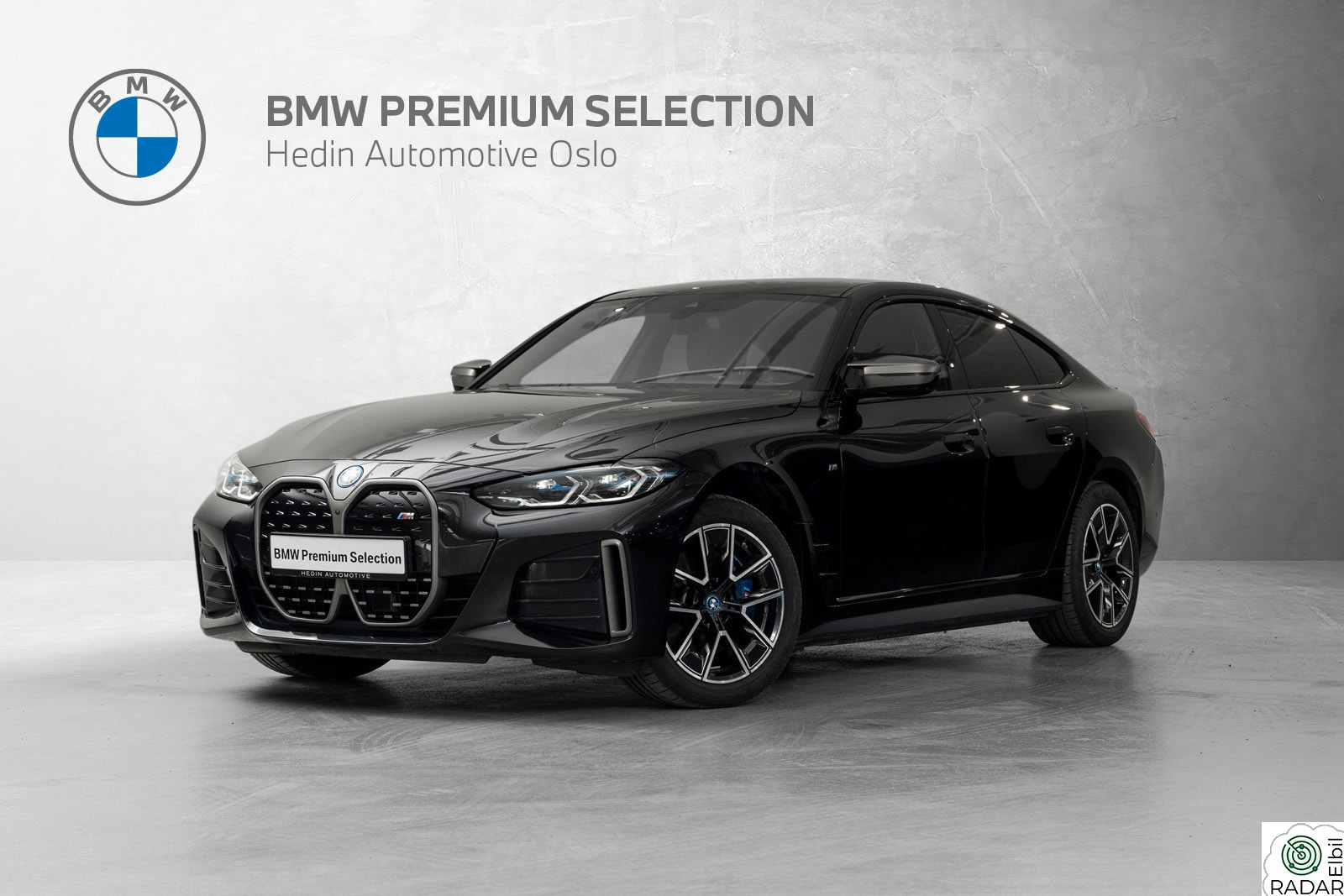 BMW i4 M50 Fully Charged, Adaptiv Cruise, Laser, HiFi, Hengerfeste