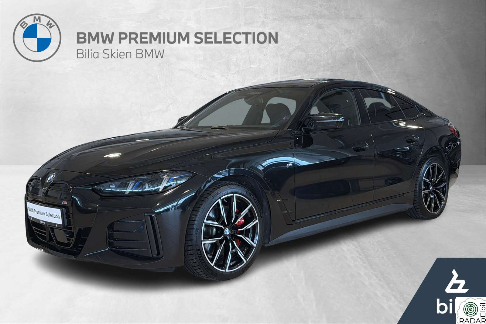 BMW i4 M50 xDrive m50 Supercharged Harman Skinn Takluke krok M-Pro