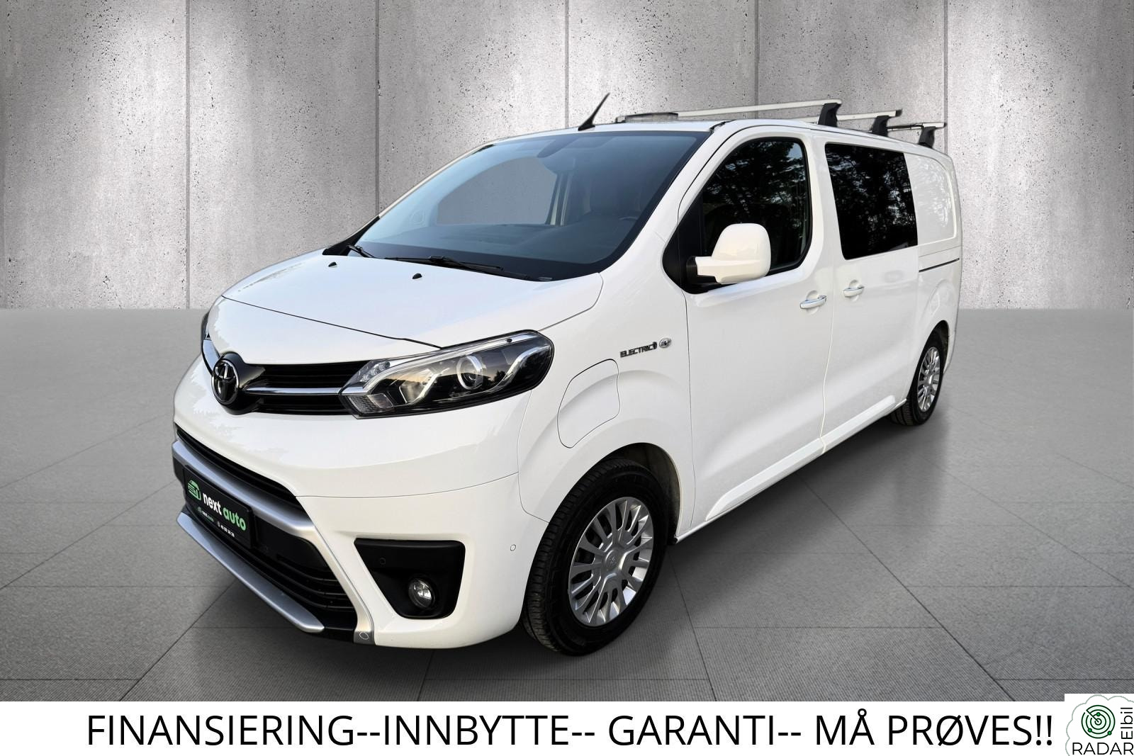 TOYOTA PROACE L1/ KROK/ R. KAMERA/ NY SERVICE/ EKSTRA LYS/ TAKSTATIV