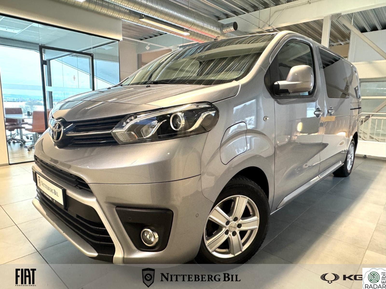 TOYOTA PROACE - L2 - Navigasjon - Ryggekamera - Sortimo innredning -