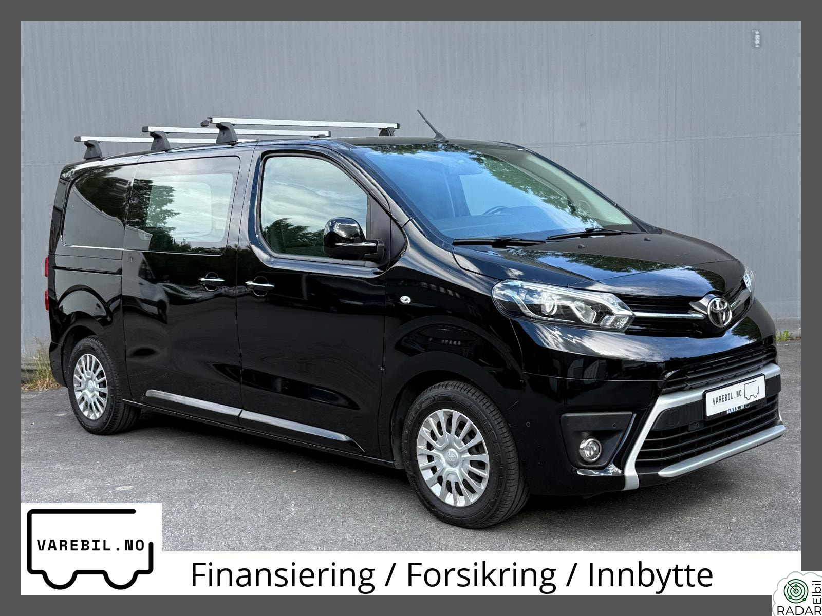 TOYOTA PROACE Electric 75 kWh INNREDNING NY SERVICE ++