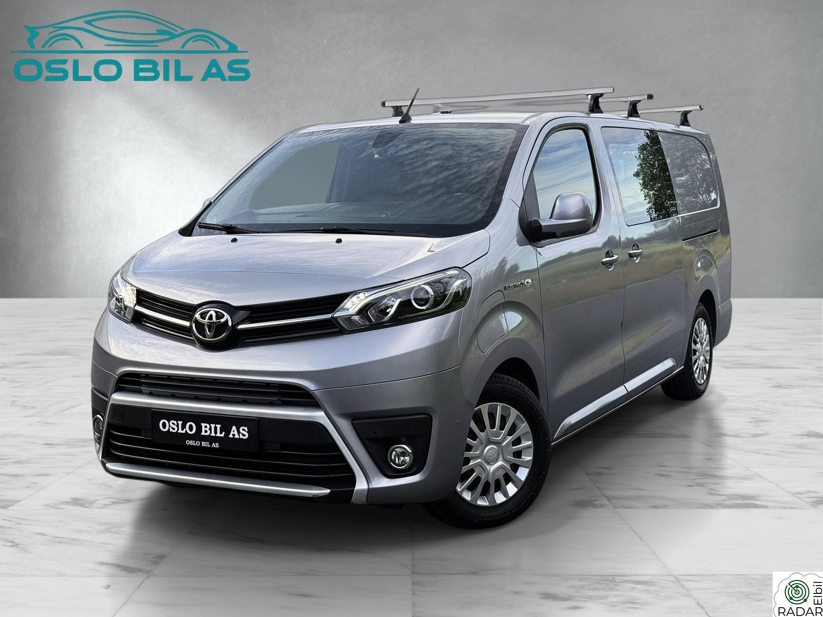 TOYOTA PROACE 75KWH 308KM L2 LED NAVI 2XDØR DAB R.KAM CRUISE PDC KROK