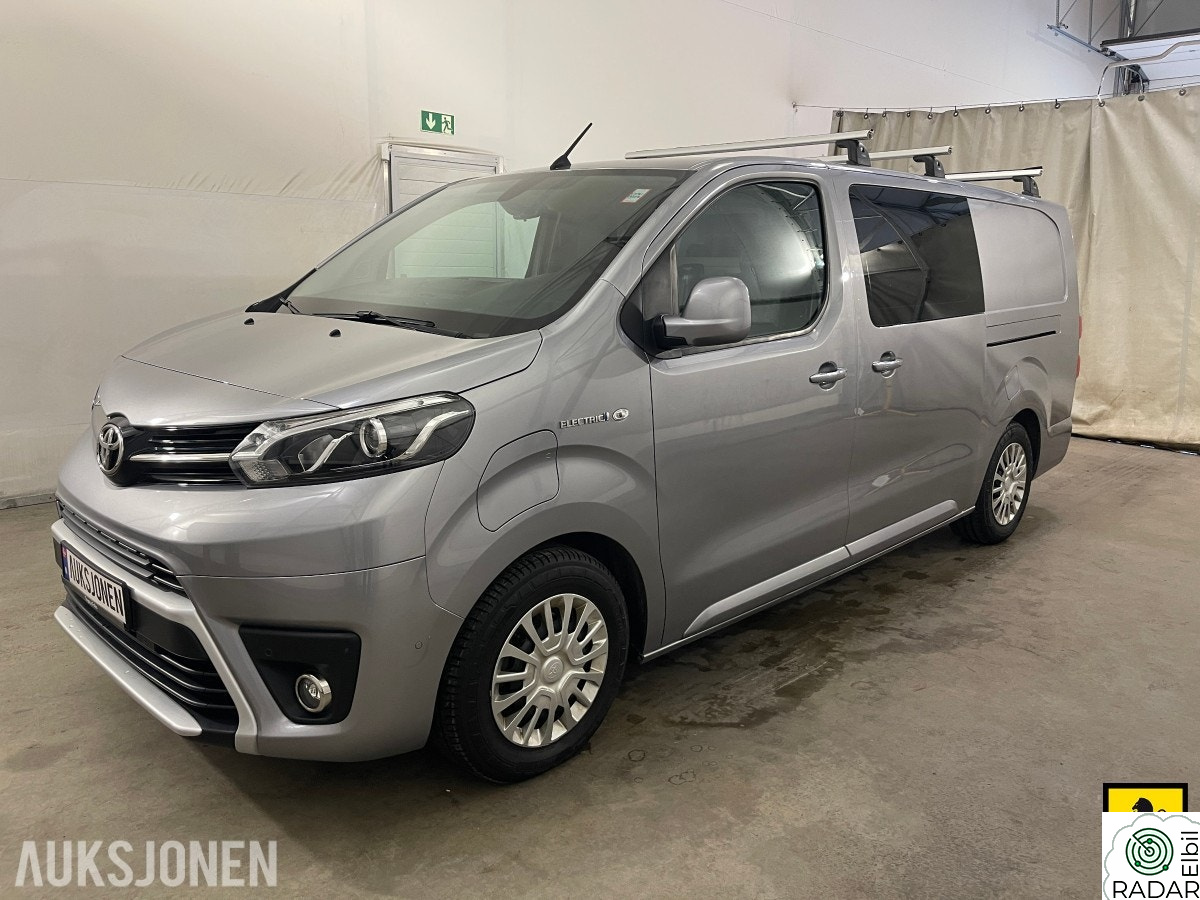 TOYOTA PROACE ELECTRIC 75kWT 136 HK HENGERFESTE KAMERA NAVI CRUISE SK