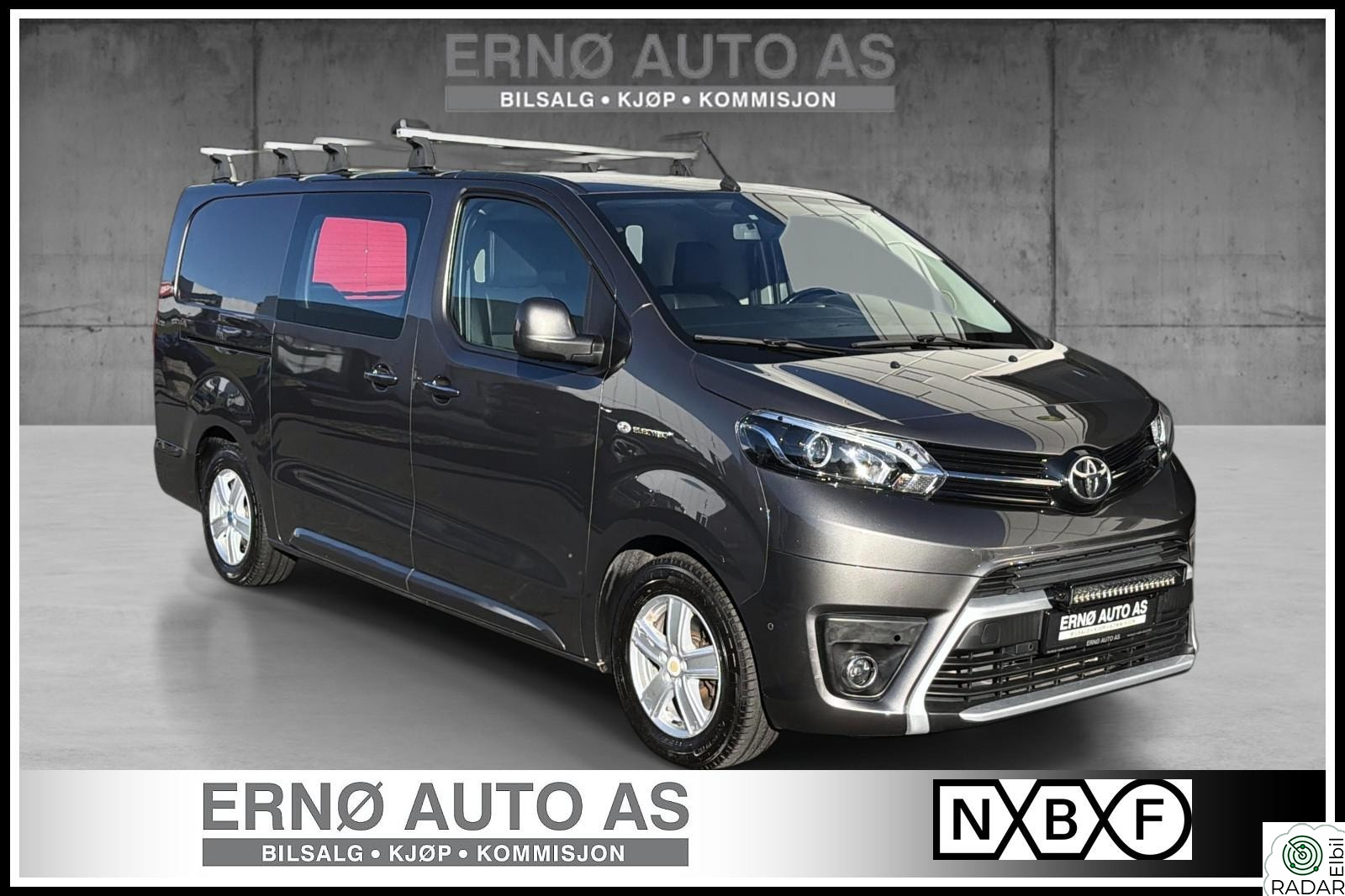 TOYOTA PROACE ELECTRIC 75kWt L2H1 COMFORT // 2XSKYVEDØR // RELAX