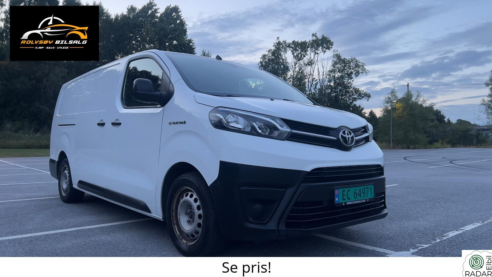 TOYOTA PROACE NYGODKJENT - 04.2028 // LANGUTGAVE
