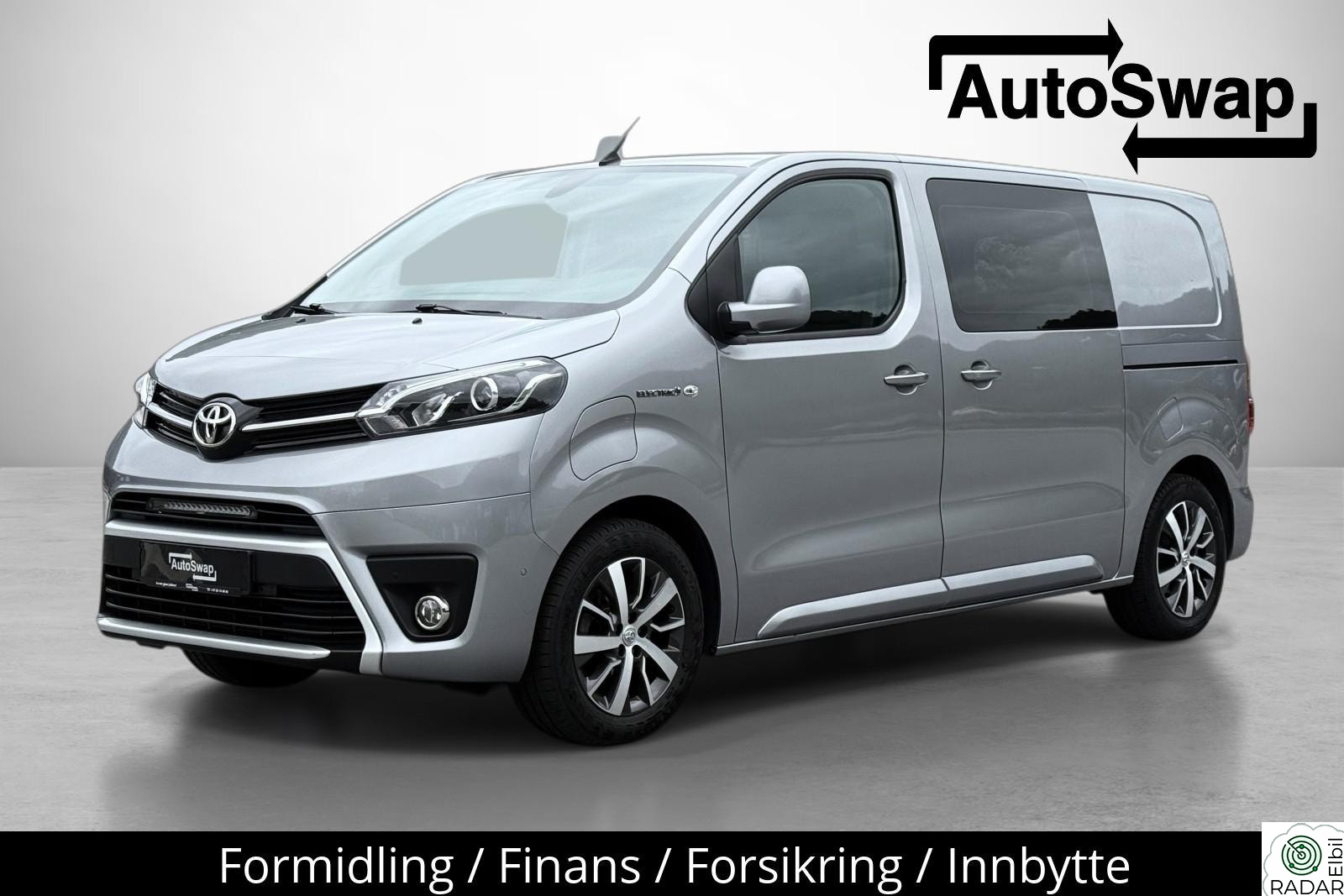 TOYOTA PROACE 75KWH (Store batteriet) L1 Comf/Norsk/Cam/Navi/Krok/S+V