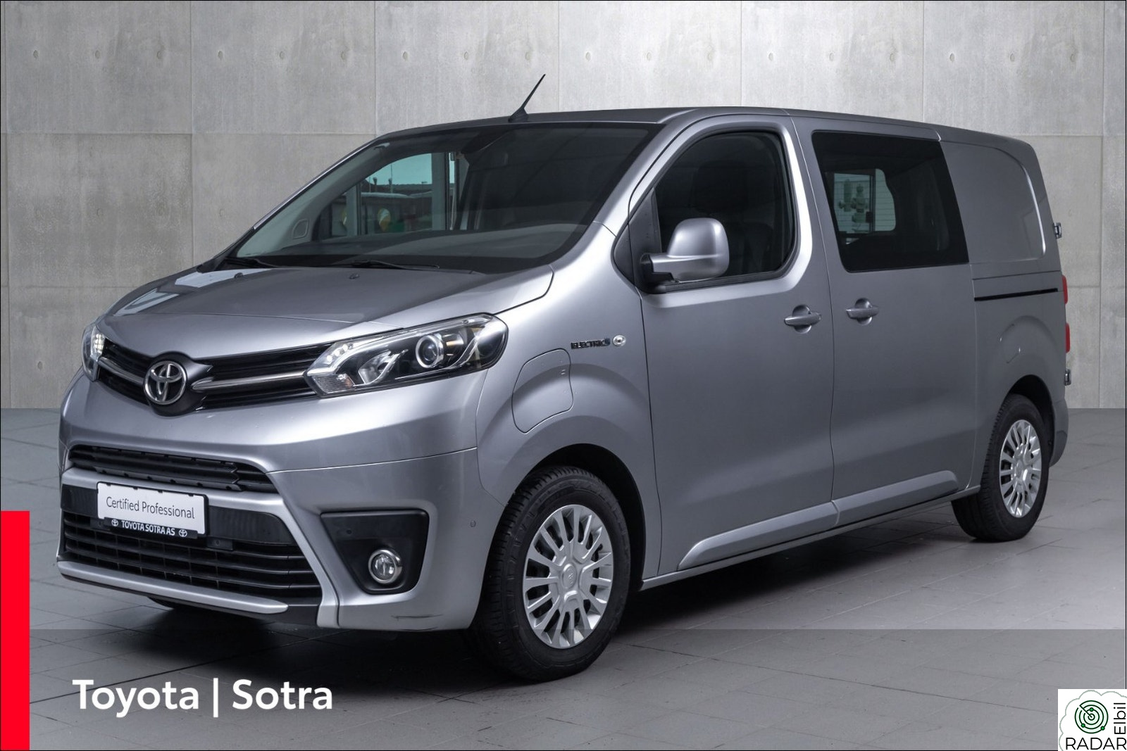 TOYOTA PROACE Electric 75kWt Comfort L1H1 THB