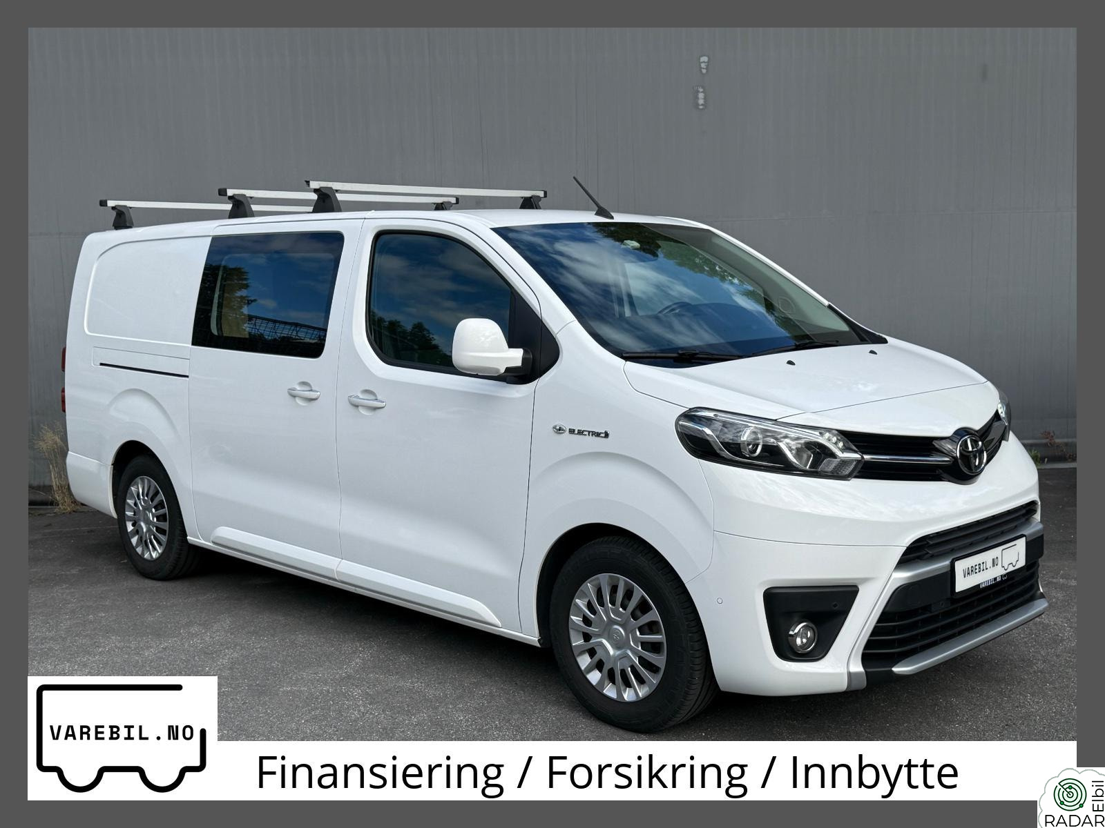 TOYOTA PROACE Electric Lang 75 kWh 310 KM INNREDNING/KROK