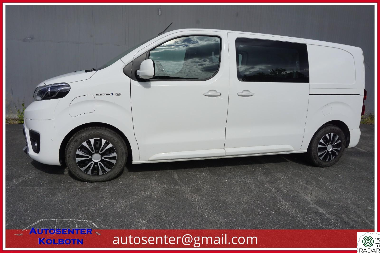 TOYOTA PROACE ELECTRIC 136 HK COMFORT L1, KM 313.DAB, Rygge Kamera,