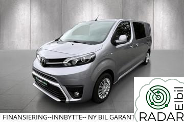 TOYOTA PROACE LAV KM / 1 EIER/NY BIL GARANTI/NY SERVICE/R.KAMERA/DAB+