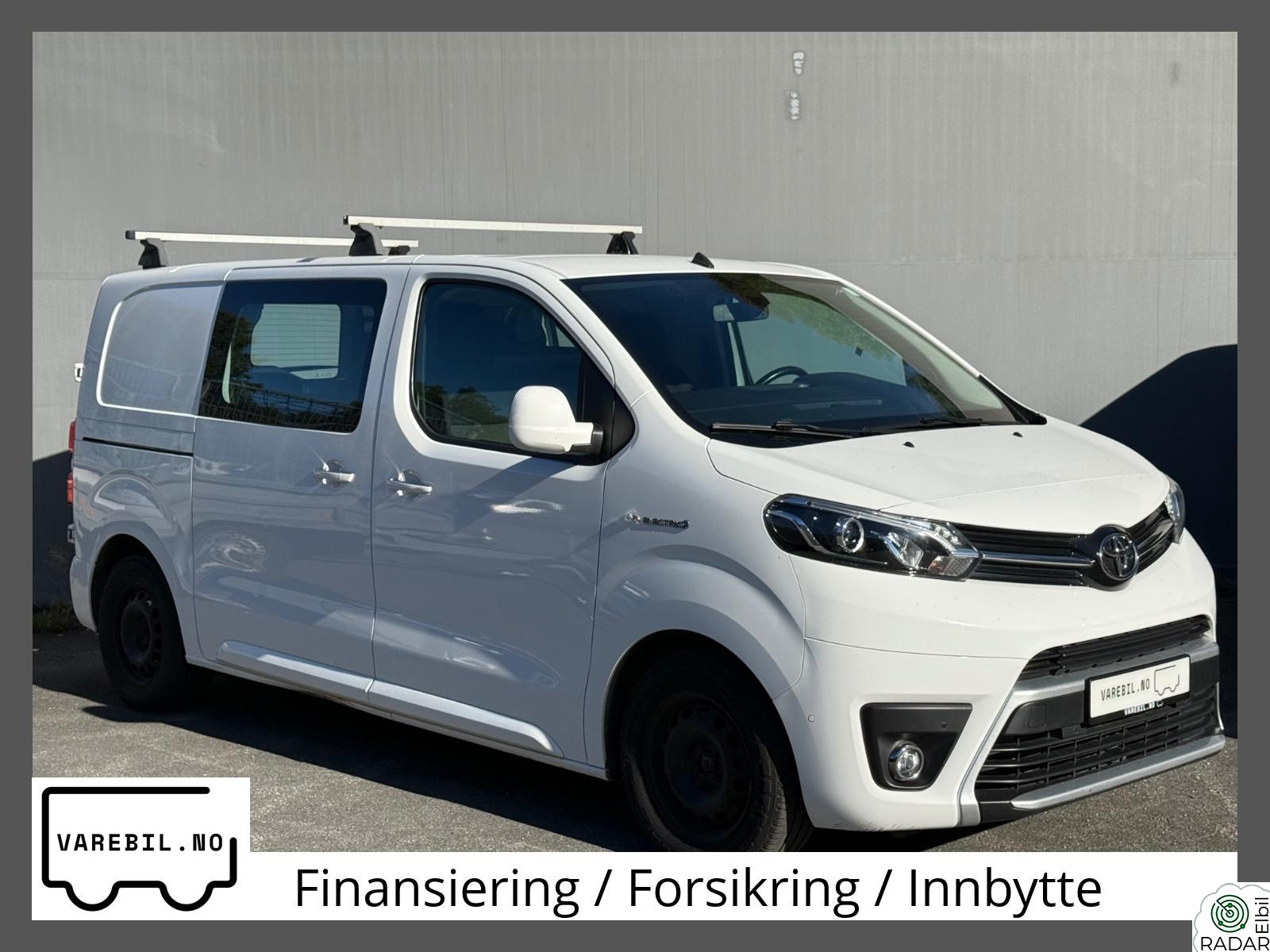 TOYOTA PROACE Electric 75 kWh 313 KM WLTP INNREDNING GARANTI ++