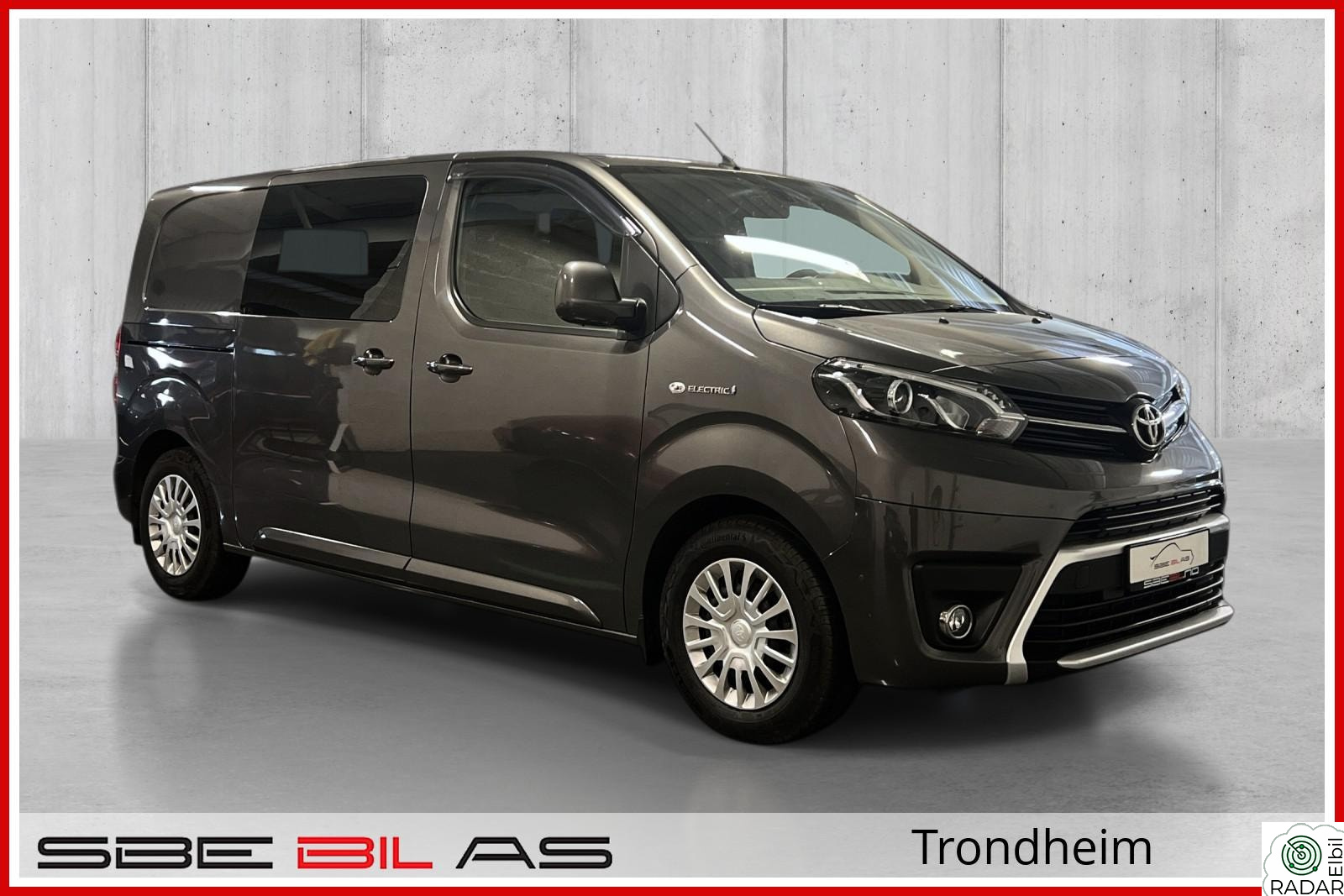 TOYOTA PROACE EV 75kWh L1 Comfort Krok/Ryggek/Navi/Cruise++/Garanti!