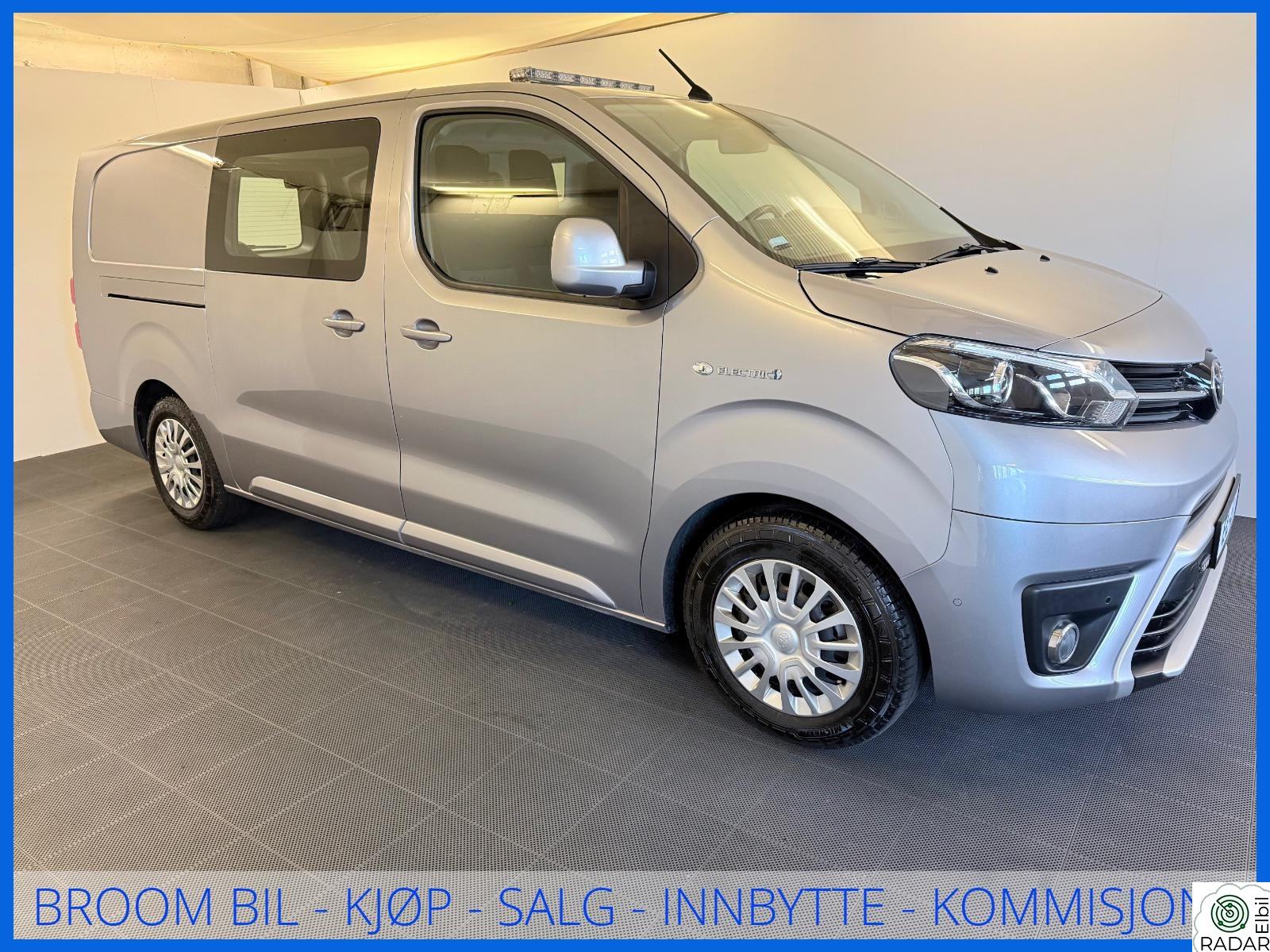 TOYOTA PROACE LANG L2 EV 75kWh 310KM/COMFORT/KROK/KAMER/NAVI/3-SETER/
