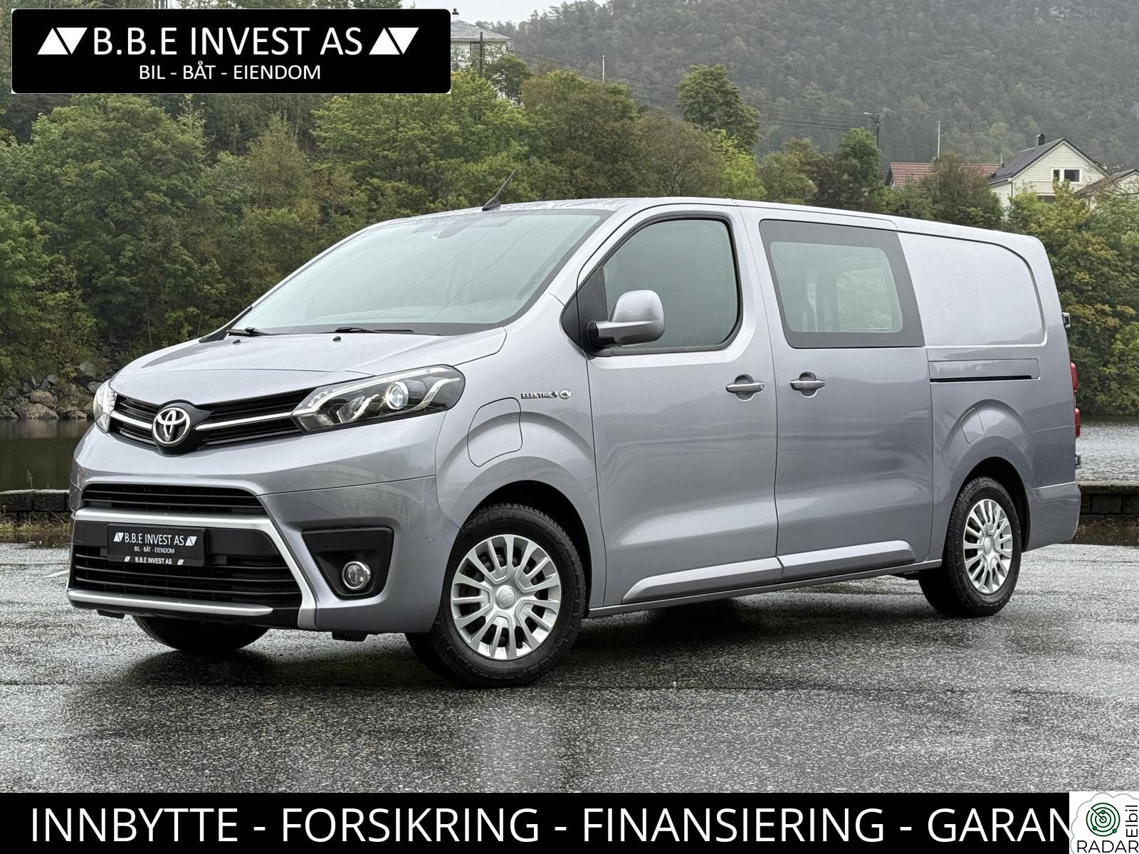 TOYOTA PROACE L3-LANG/75KWH/136HK/310WLTP/3.SETER/2XSKYVE/KOMF.VEGG+