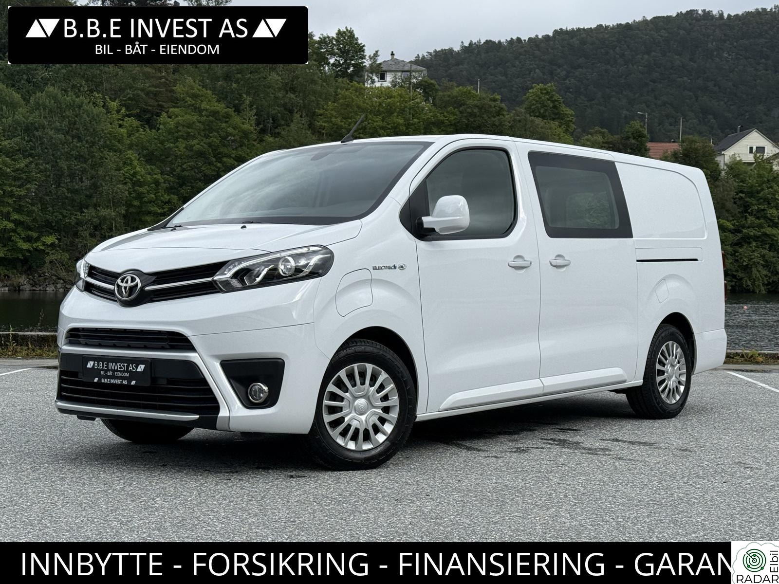 TOYOTA PROACE L3-LANG/75KWH/136HK/313WLTP/3.SETER/2XSKYVE/KOMF.VEGG+