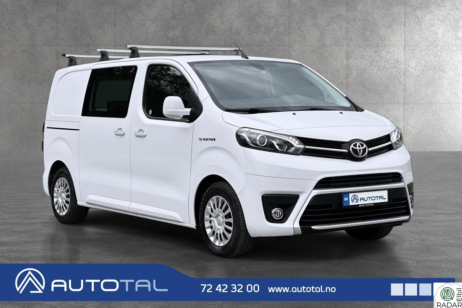 TOYOTA PROACE 136hk | 313km | Kamera | Krok | Innredning | Garanti*