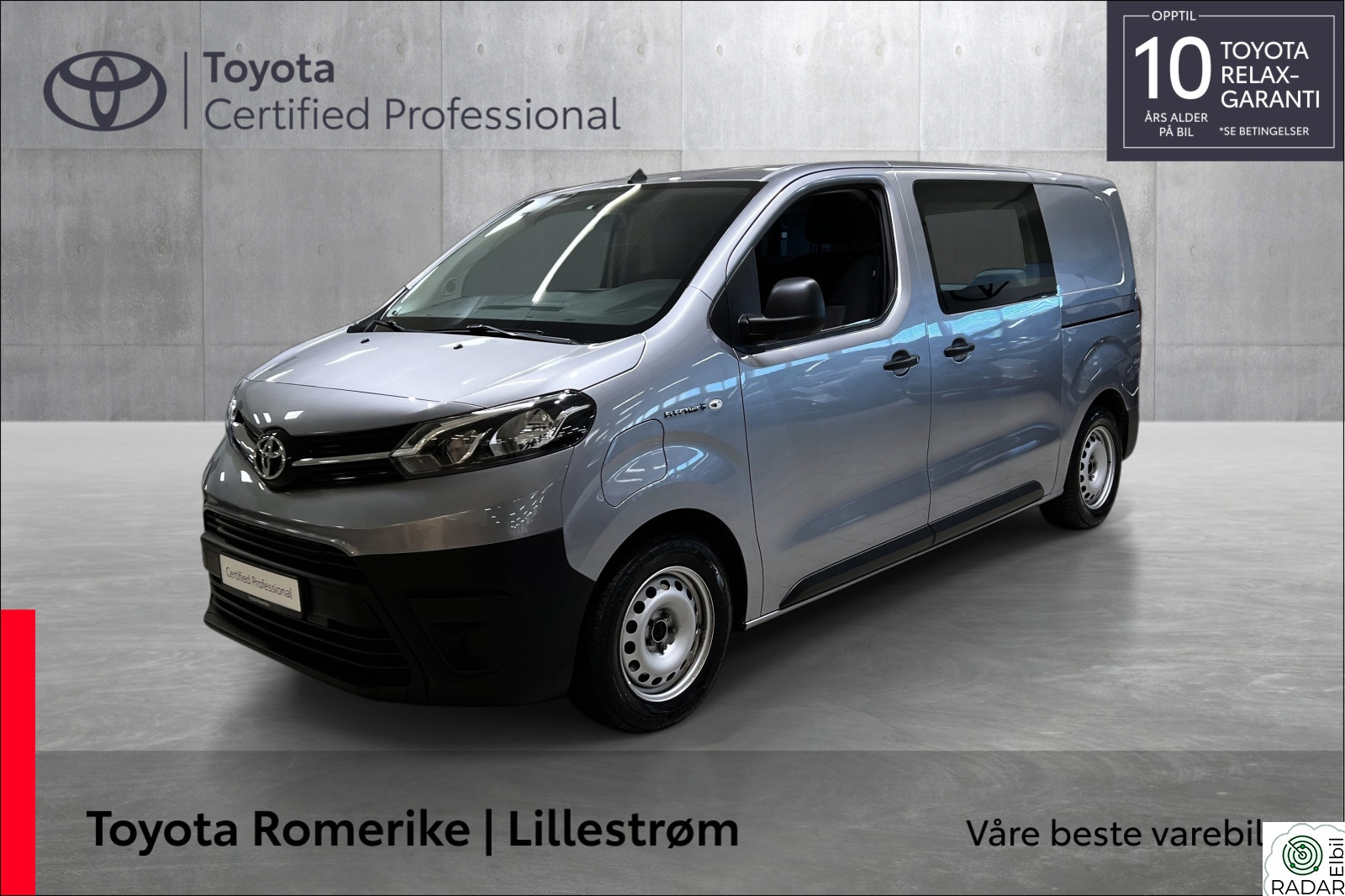 TOYOTA PROACE Electric 75kWt Basic L1H1 THB