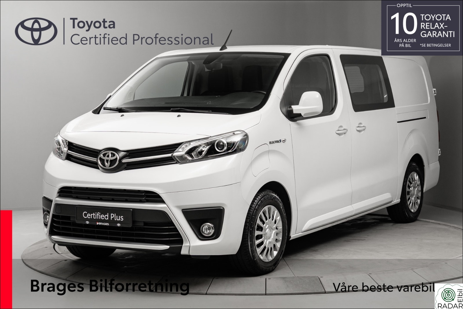 TOYOTA PROACE Electric 75kWt Comfort L2H1 SHB