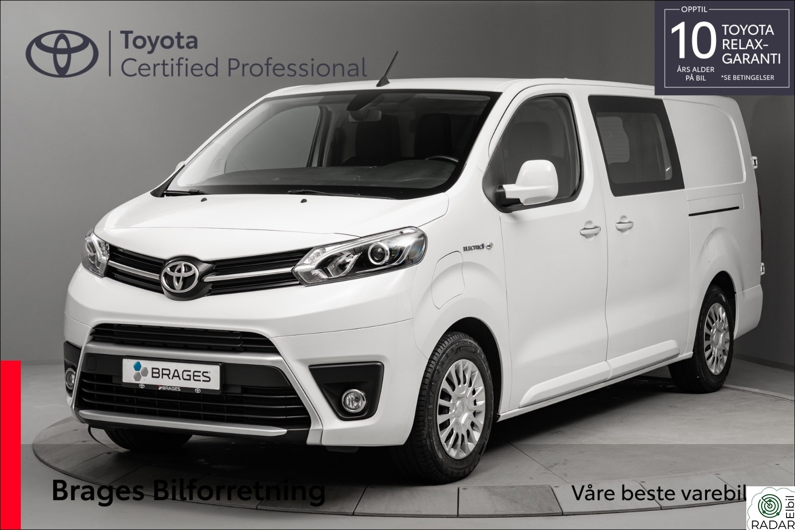 TOYOTA PROACE Electric 75kWt Comfort L2H1 SHB