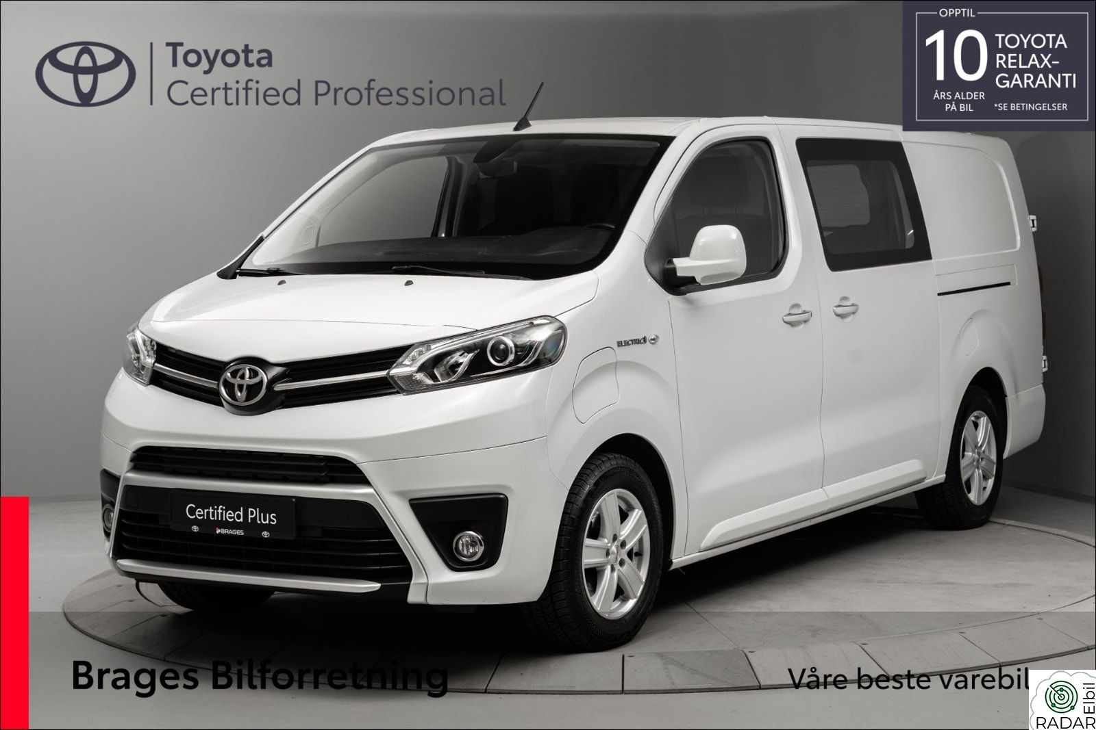 TOYOTA PROACE Electric 75kWt Comfort L2H1 SHB