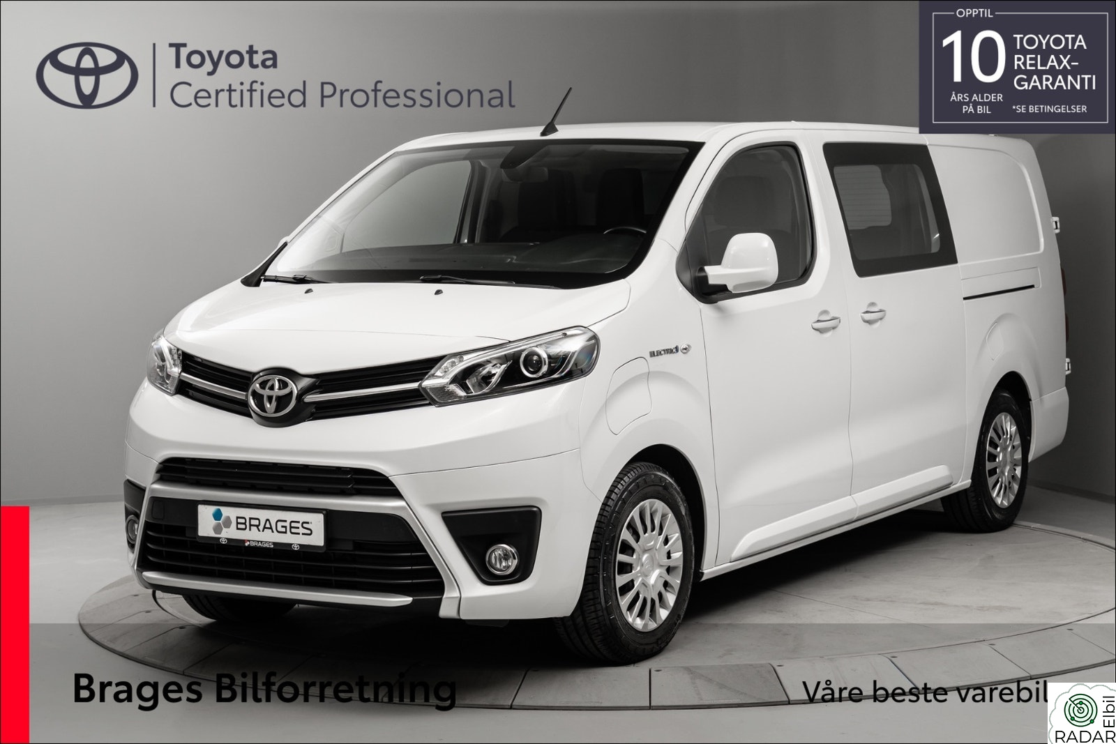 TOYOTA PROACE Electric 75kWt Comfort L2H1 SHB