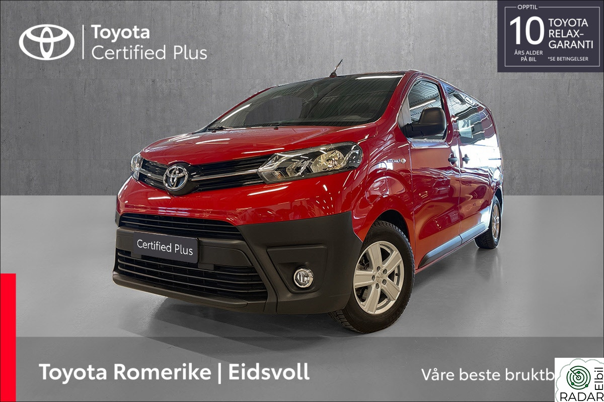 TOYOTA PROACE Electric 75kWt Comfort L1H1 Fleet Colour THB
