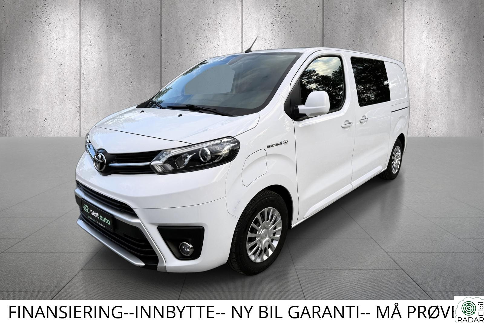 TOYOTA PROACE NY BIL GARANTI/DAB+ / R.KAMERA/ NY SERVICE/ NY BREMSER