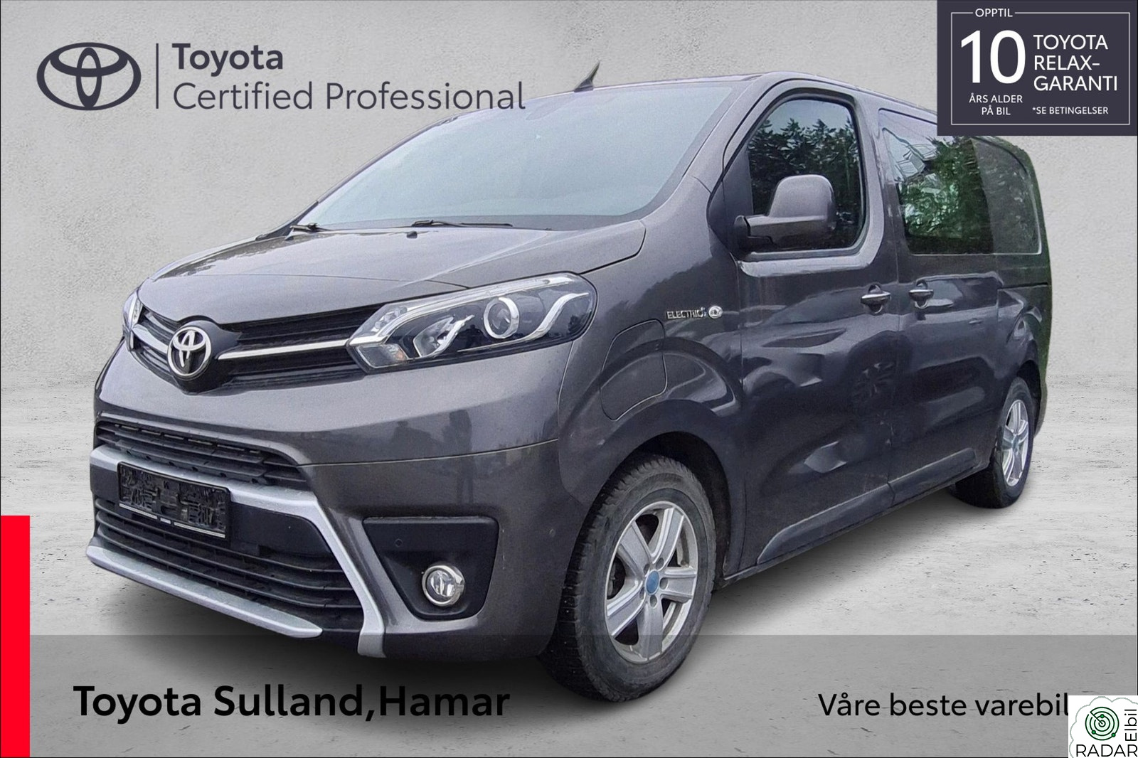 TOYOTA PROACE Electric L1 Comfort
