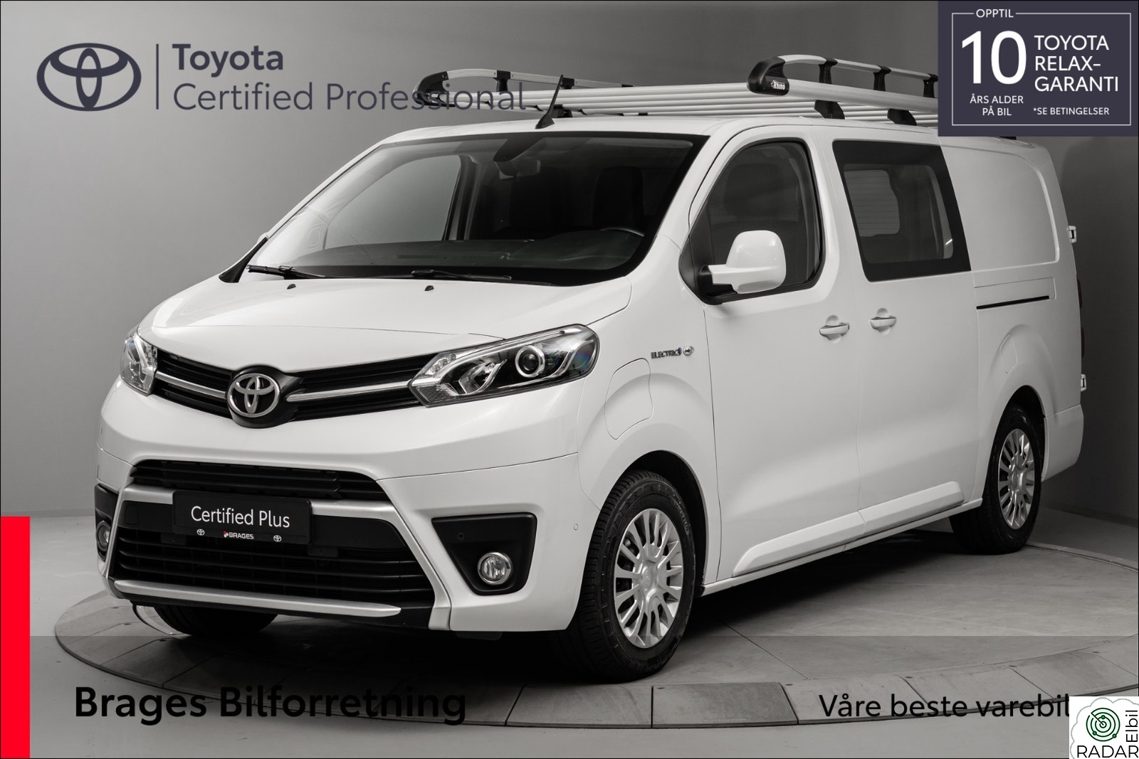 TOYOTA PROACE Proace Electric 75kWt Comfort Fleet L2H1 THB