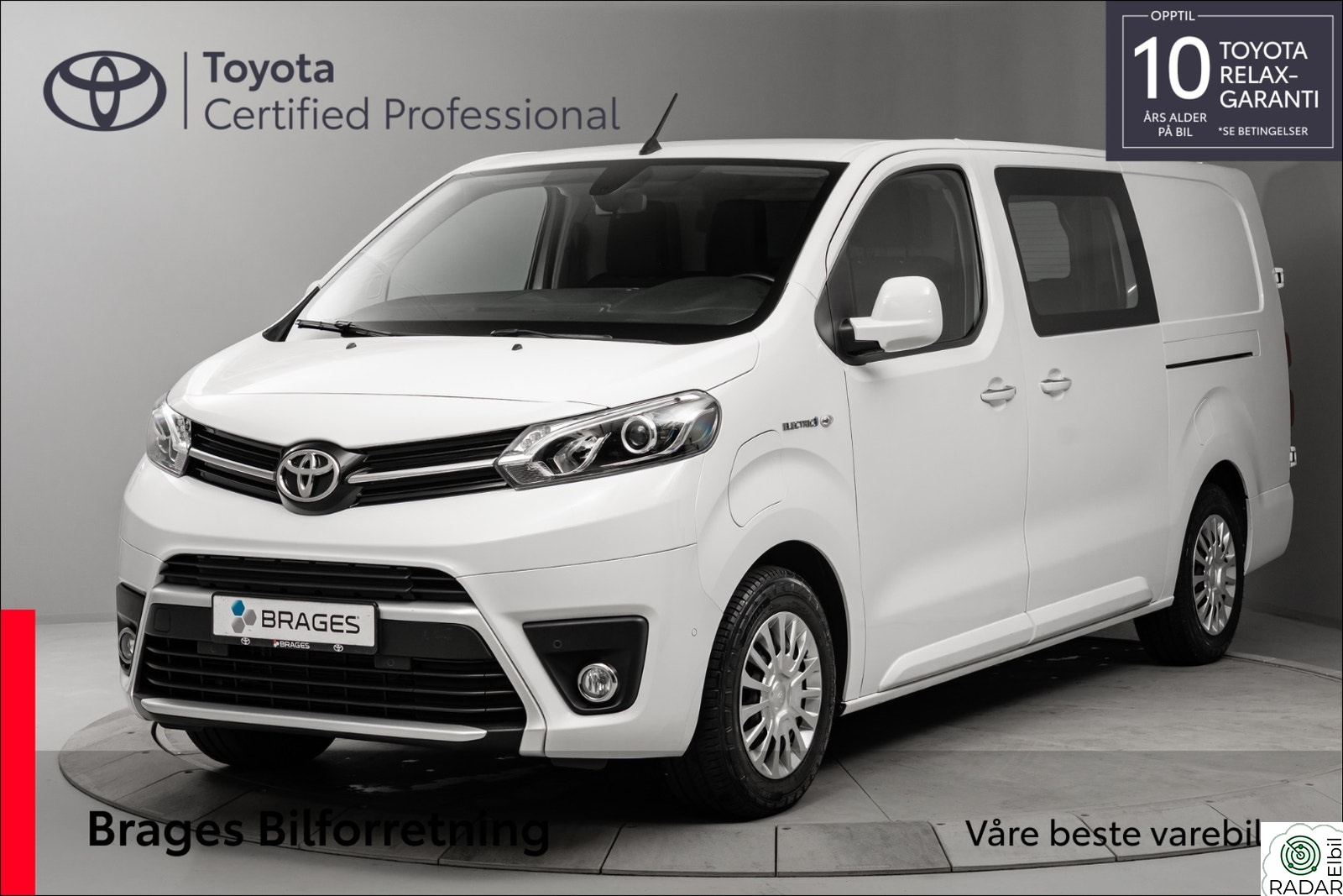 TOYOTA PROACE Electric 75kWt Comfort L2H1 SHB