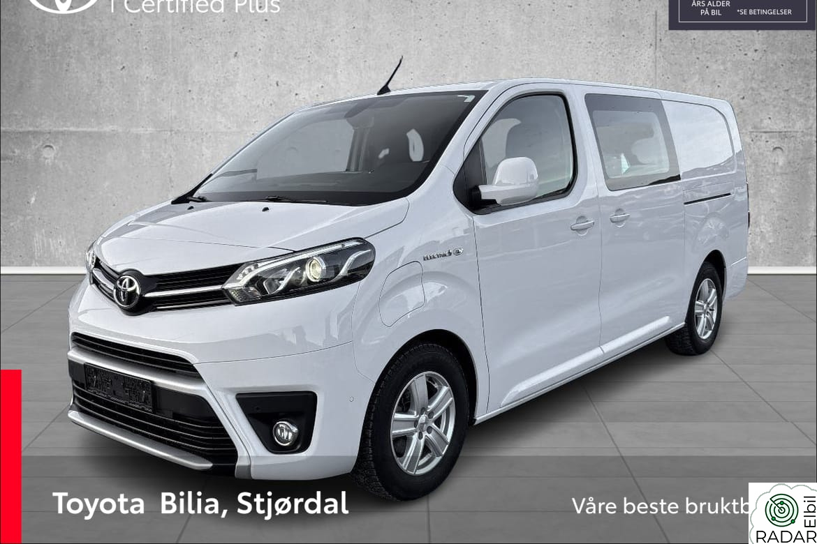 TOYOTA PROACE Electric lang, SE KM STAND, meget pen bil.